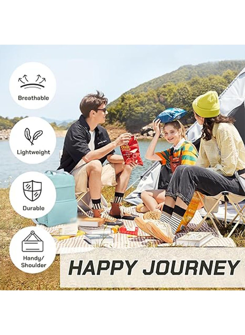 Carry on Backpack Travel Hiking Backpack Expandable Airplane Approved Weekender Bag for Men Women Lightweight Packable Daypack for Flight College Workplace 20L Gym Bag Sports Rucksack - Image 5